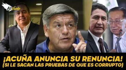 ACUÑA desafía: 'RENUNCIO si me prueban CORRUPCIÓN' tras hallazgo MILLONES IRREGULARES en su GESTIÓN (VIDEO)