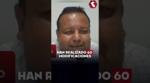 SACARON LA VUELTA AL REFERÉNDUM | Candidato por Somos Perú critica al 60 cambios a la Constitución (VIDEO)