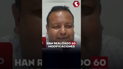 SACARON LA VUELTA AL REFERÉNDUM | Candidato por Somos Perú critica al 60 cambios a la Constitución (VIDEO)