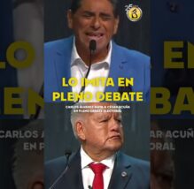 NO pudo con su GENIO: Carlos ÁLVAREZ rompe el PROTOCOLO y se BURLA de ACUÑA imitándolo en debate (VIDEO)