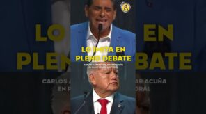 NO pudo con su GENIO: Carlos ÁLVAREZ rompe el PROTOCOLO y se BURLA de ACUÑA imitándolo en debate (VIDEO)