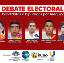 Debate electoral: Candidatos a diputados por AREQUIPA en estas ELECCIONES 2026 (VIDEO)