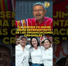 RONALD ATENCIO dispara contra KEIKO: es la REPRESENTANTE de las ORGANIZACIONES criminales (VIDEO)