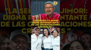 RONALD ATENCIO dispara contra KEIKO: es la REPRESENTANTE de las ORGANIZACIONES criminales (VIDEO)
