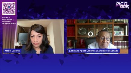 "Este Congreso no tiene autoridad moral": Entrevista a Justiniano Apaza | Pico a Pico (VIDEO)