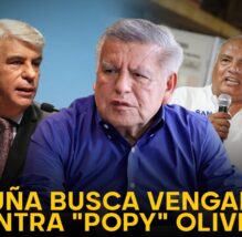 COMO DELINCUENTE | Candidato de ACUÑA busca a POPY OLIVERA para AGREDIRLO por lo que dijo en debate (VIDEO)