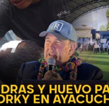 LE DIJERON "CERDO TRIQUINOSO" | FRACASA mitin de LÓPEZ ALIAGA en AYACUCHO tras FUERTE rechazo (VIDEO)