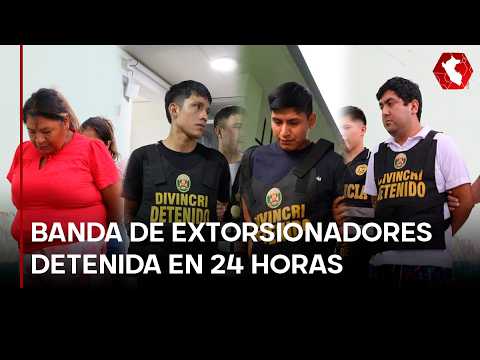 Atentado en Chiclayo desata alerta por extorsiones y termina con captura de banda en tiempo récord (VIDEO)