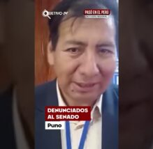 Puno: Pegalones, prontuariados y un exaprista quieren ser el único Senador por la región (VIDEO)