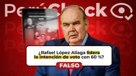 ¿Rafael López Aliaga tiene 60% de intención de voto? Encuesta viral no es confiable