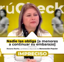 ¿Las niñas víctimas de abuso no son “obligadas” a ser madres en el Perú?