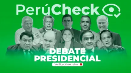 Elecciones 2026: ¿Qué falsedades dijeron los candidatos presidenciales durante el primer debate?