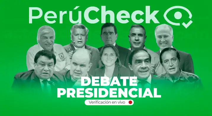 Elecciones 2026: ¿Qué falsedades dijeron los candidatos presidenciales durante el primer debate?