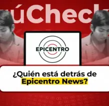 ¿Quién está detrás de Epicentro News? La cuenta desinformadora que confundió a Martha Chávez