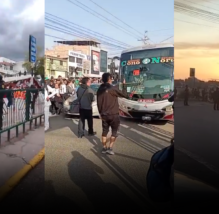 Enfrentamientos y protestas en regiones por alza de los combustibles y supuesta escasez (VIDEO)