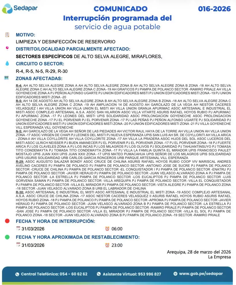 cortes-de-agua-programados-en-arequipa-sedapar-2026-03-31