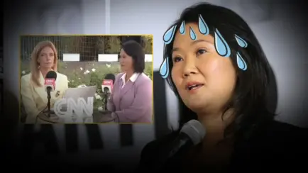 Keiko Fujimori no convenció a la prensa internacional por sentenciados en su partido (VIDEO)