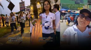 Ciudadanos rechazan propaganda de partidos políticos en plena campaña (VIDEO)
