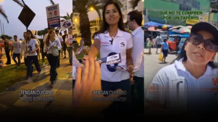Ciudadanos rechazan propaganda de partidos políticos en plena campaña (VIDEO)