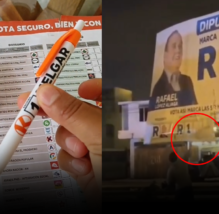 Ciudadanos rechazan propaganda de Fuerza Popular y Renovación Popular (VIDEO)