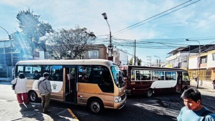 Buses Arequipa SIT nuevo pasaje