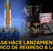 REGRESO HISTÓRICO: emotivo lanzamiento de la NASA para volver a la LUNA con la mision ARTEMIS II (VIDEO)