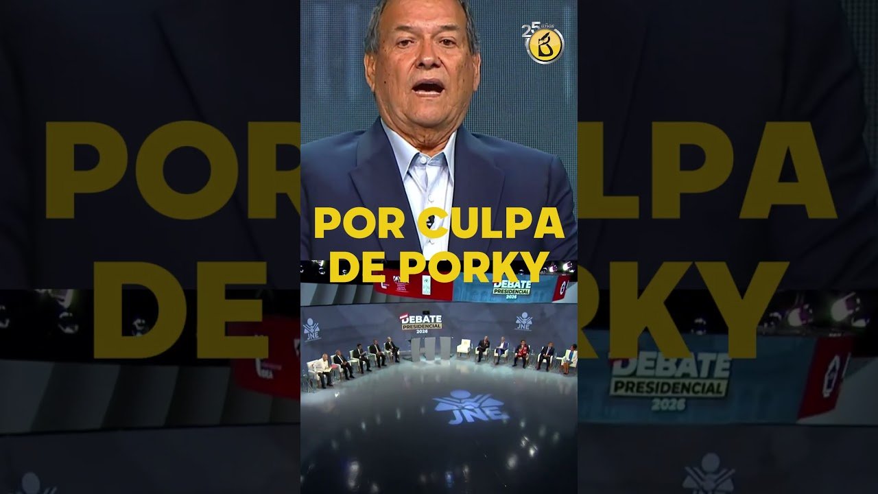 Jorge Nieto llega en moto al debate y culpa a Renovación Popular por hacerle llegar tarde (VIDEO)