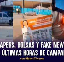 Tapers, bolsas y fake news en últimas horas de campaña | Pico a Pico con Mabel Cáceres (VIDEO)