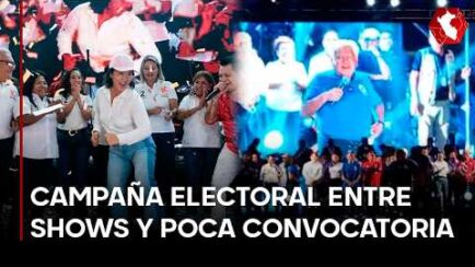 PASÓ EN EL PERÚ: Cierre de campaña en Chiclayo: música, bailes y mítines vacíos en final electoral (VIDEO)