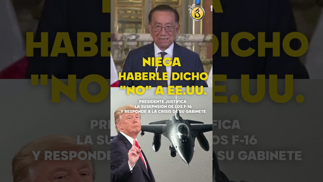 Crisis por F-16 según Congreso, mientras Balcazar pierde dos ministros por frenar compra (VIDEO)