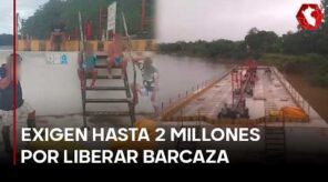 Secuestran barcaza con petróleo en Loreto: tensión crece en el río Corrientes (VIDEO)