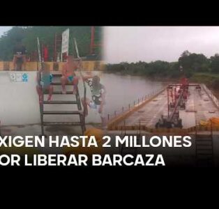 Secuestran barcaza con petróleo en Loreto: tensión crece en el río Corrientes (VIDEO)