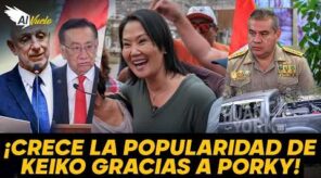 PORKY hace parecer BUENA a KEIKO: el FRAUDISMO desploma el ANTIFUJIMORISMO y crece su popularidad (VIDEO)