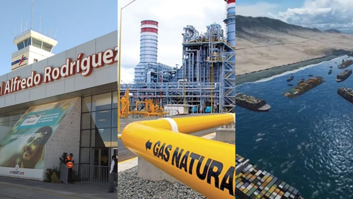 Aeropuertos, puertos y gas natural: megaobras que ProInversión anuncia para Arequipa y siete regiones del sur