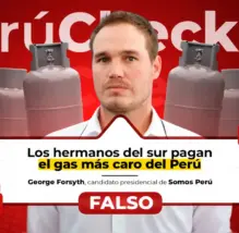 ¿El sur del Perú paga el gas más caro? Datos oficiales contradicen a George Forsyth