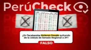 Juntos por el Perú no inscribió a candidatos para el Senado Regional en Cajamarca: acusaciones de fraude no tienen sustento