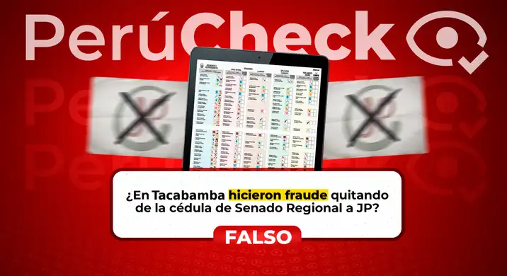 Juntos por el Perú no inscribió a candidatos para el Senado Regional en Cajamarca: acusaciones de fraude no tienen sustento