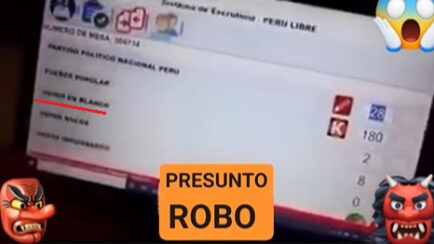Es falso que en Andahuaylas se hayan manipulado votos en favor de Keiko Fujimori