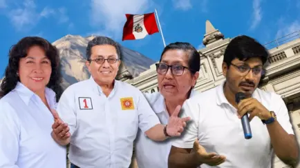 Estos serían los 6 diputados electos por Arequipa según la cifra repartidora: Nicolás Talavera, el segundo más votado, volvería a quedar fuera