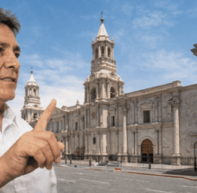 Juver Flores, senador por Arequipa