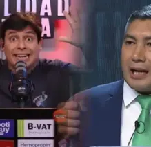 Candidato habla de Curwen en el debate presidencial mientras llama lacras a Keiko Fujimori y López Aliaga (VIDEO)