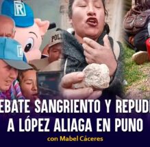Debate sangriento y repudio a López aliaga en Puno | Pico a Pico con Mabel Cáceres (VIDEO)