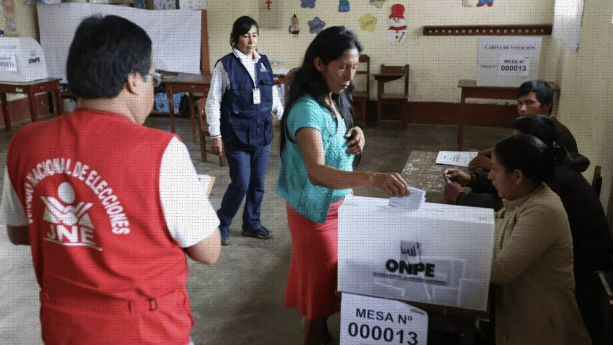 Arequipa, mesas de votación