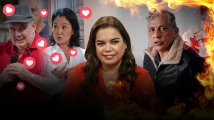 Cuestionan a Leiva por elogiar a Keiko y RLA pero perder los papeles frente a Antauro (VIDEO)