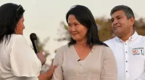 Keiko Fujimori se confiesa sorprendida por los ataques de Rafael López Aliaga (VIDEO)