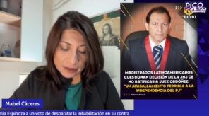 Delia Espinoza a un voto de desbaratar su inhabilitación| Pico a Pico con Mabel Cáceres #FEEPERM2026 (VIDEO)
