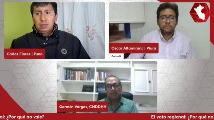 El voto regional: ¿Por qué no vale? (VIDEO)