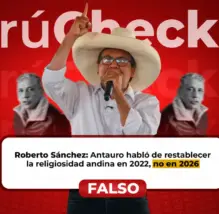 Antauro Humala sí se refirió hace poco sobre rescatar la religiosidad andina