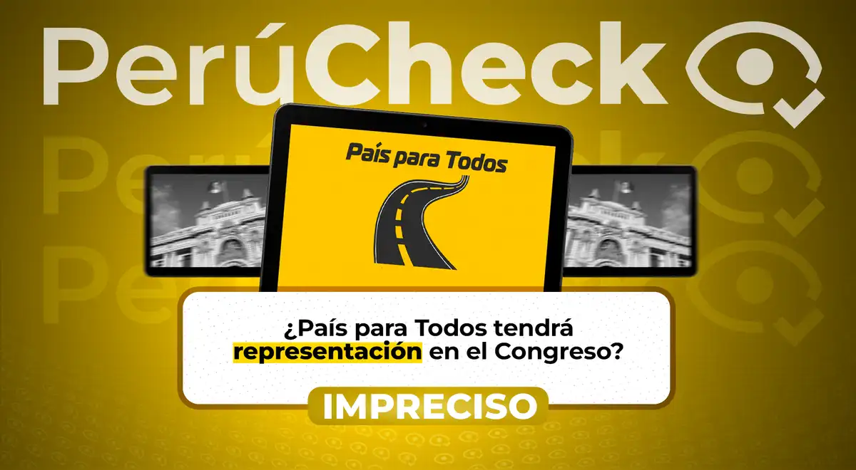 País para Todos asegura que "ha logrado obtener" representación en el Congreso