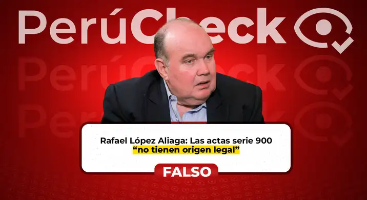 López Aliaga afirma que las mesas de la serie 900 “no tienen base legal”